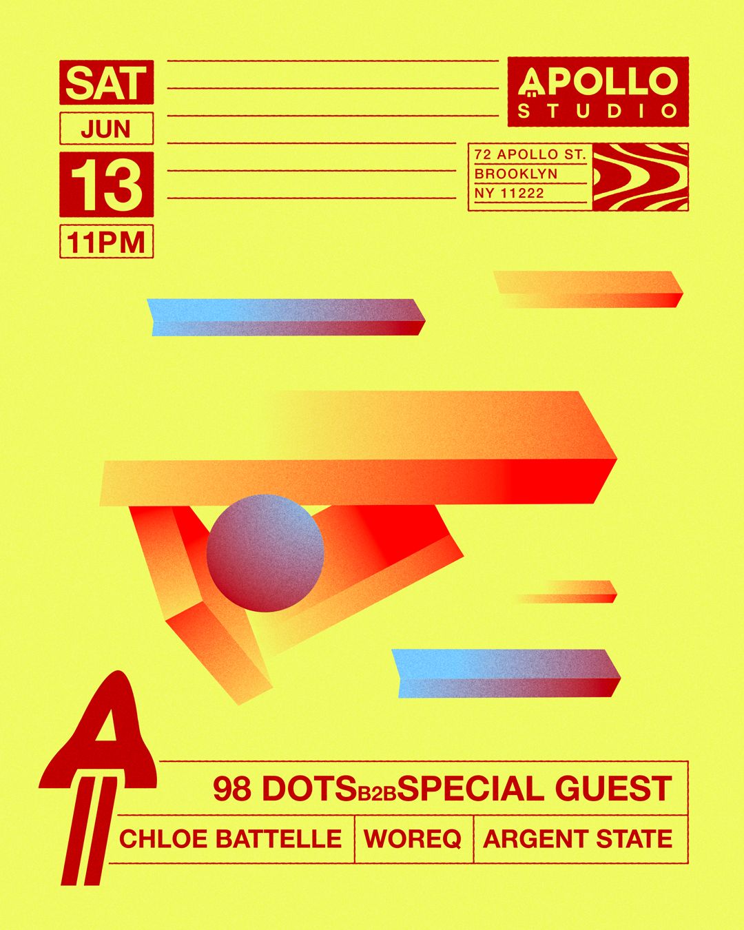 Flyer for 98 DOTSB2BSPECIAL GUEST